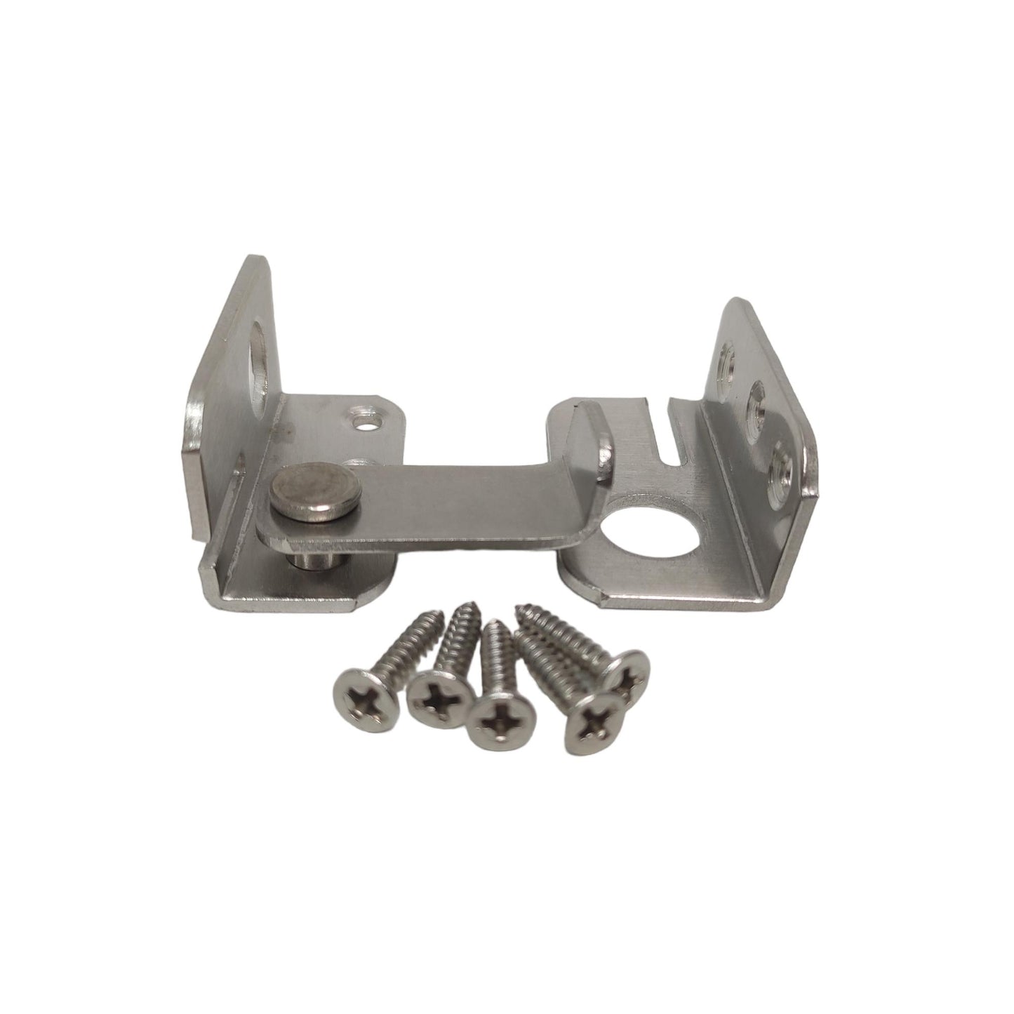 SOLIGEN Grendel Pintu Geser Sliding Door Lurus Stainless Set