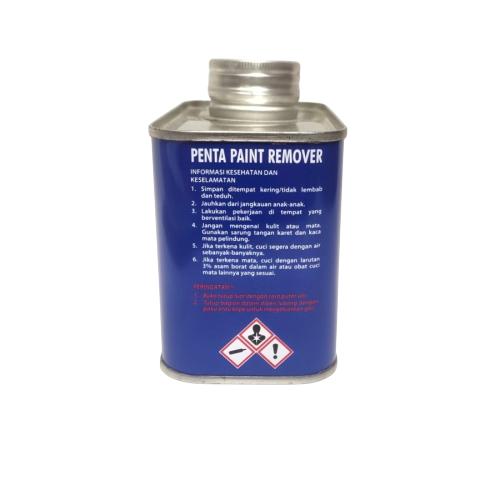1/4KG/PENTA PAINT REMOVER Cairan Penghapus Cat Kayu Besi Tembok Kaleng