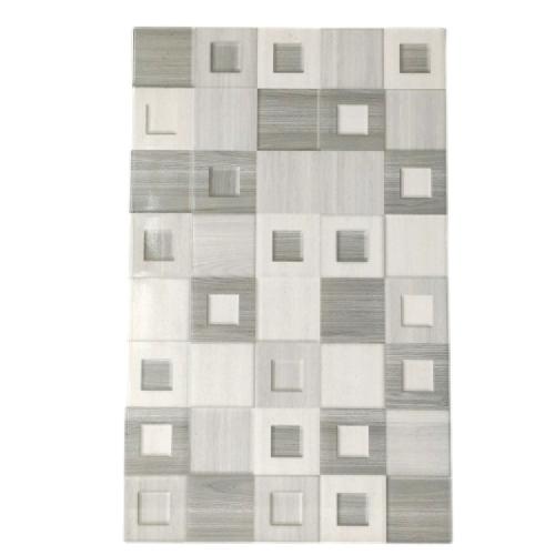 25 CM x 40 CM / UNO GRACEWOOD Keramik Dinding Kamar Mandi Glossy Grey Dus