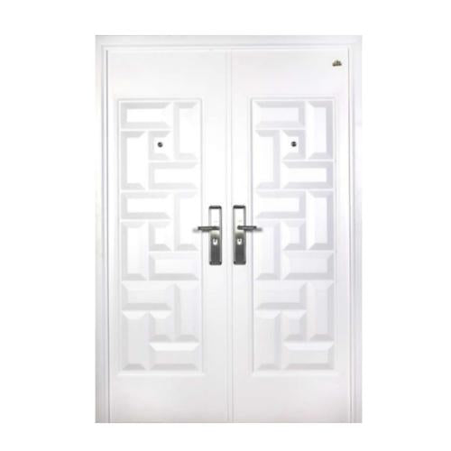 5 CM x 150 CM x 220 CM / FORTRESS PRIME 150.04 DOUBLE Pintu Kamar Mandi Baja White Set