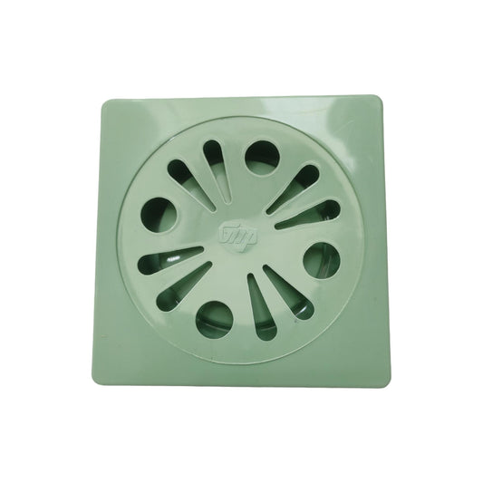 4 IN / GMP Saringan Got Leher Pendek Floor Drain PVC Hijau