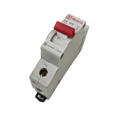 2 A / BROCO MCB Pemutus Sekring Sirkuit Arus Listrik Circuit Breaker