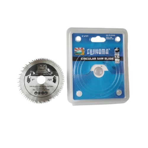 4 IN x T 72 / FUJIYAMA Circular Saw Mata Gerinda Potong Kayu Wood Cutting