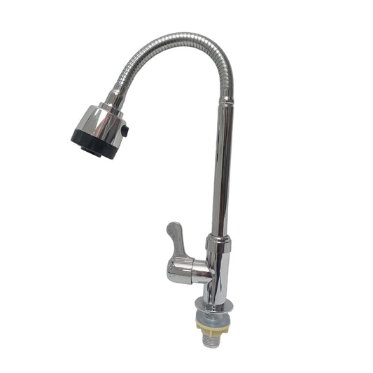 1/2 IN / JINGPIN Kran Angsa Fleksibel Sink BCP Wastafel Stainless