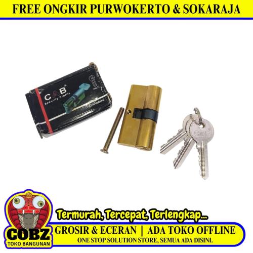CAB Silinder Anak Kunci Pintu Cylinder Lock Kecil + 3 Kunci Set