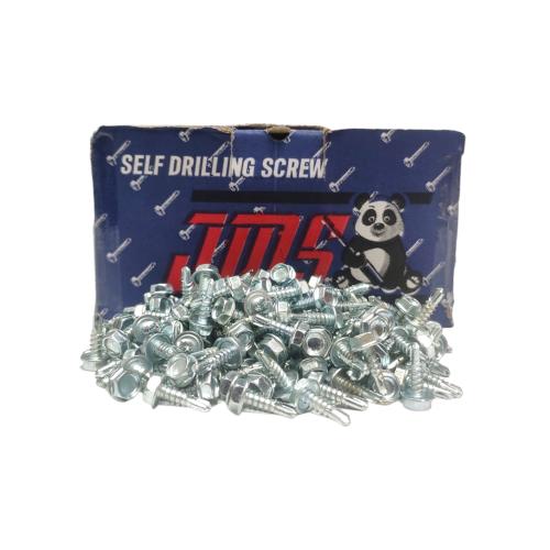 #10 x 16 MM / JMS Roofing Baut Sekrup Atap Baja Ringan Putih Dus