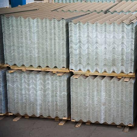 35 MM x 80 CM x 180 CM / TM Asbes Atap Fiber Gelombang Kecil