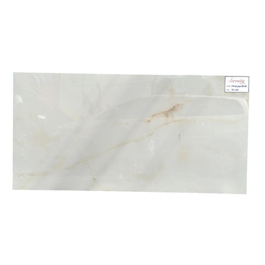 60 CM x 120 CM / SERENITY HIMALAYA BEIGE Granit Dinding Kamar Mandi Glossy Dus