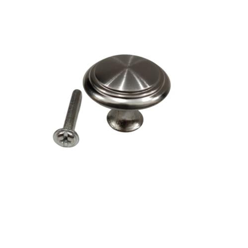 D 2 1/2 CM / IGM Tarikan Pegangan Handle Laci Lemari Bulat SS Silver