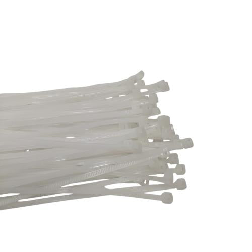 3.6 MM x 300 MM / MATSUI Kabel Cable Ties Tali Ripet 30 CM Putih Pack