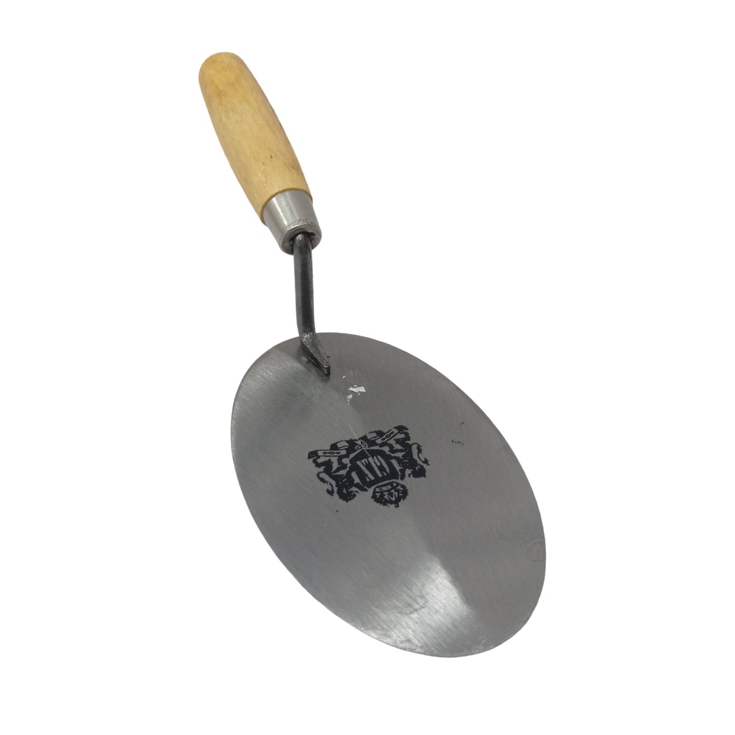 6 IN / GLX Cetok Sendok Semen Acian Trowel Bulat Gagang Kayu