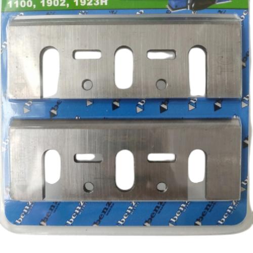 7 MM x 82 MM / BENZ Mata Ketam Sugu Mesin Serut Kayu Planer Blade Set