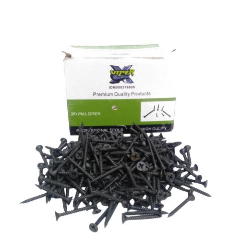 #6 X 1 1/4 IN / VIPER Sekrup Gypsum Screw Plafon Board GRC Hitam Dus