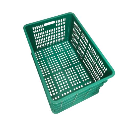 606 MM x 430 MM x 377 MM / ATARI 9208 L Krat Industri Keranjang Buah Rongga Green
