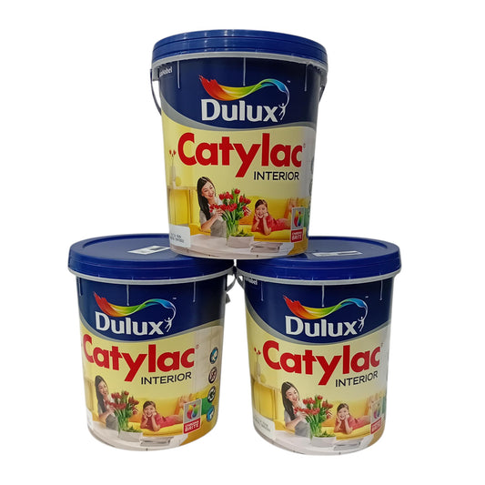 5 KG / DULUX CATYLAC INTERIOR Cat Cat Tembok Beton Plafon Wall Paint Galon