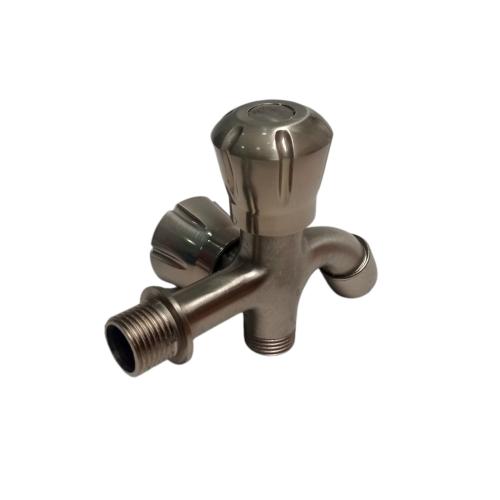 1/2 IN / MDN 8803 Kran Air Cabang Double Shower Mesin Cuci Stainless