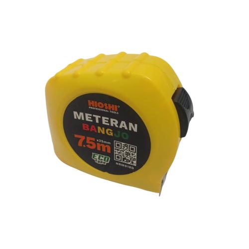 7.5 M / HIOSHI BANGJO Meteran Alat Ukur Tukang Bangunan Measuring Tape