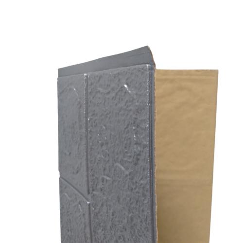 3 MM x 70 CM x 70 CM / COBZ W76L Wallpaper Foam Sticker Bata Abu Abu Lembar