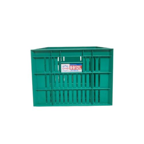 475 MM x 350 MM x 260 MM / ATARI 9912 L Krat Industri Keranjang Buah Rongga Green Pcs
