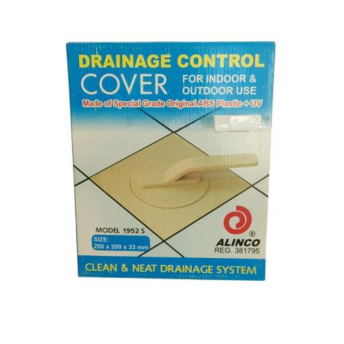 20 CM x 20 CM / ALINCO 1952 S Clean Out Bak Kontrol Drainase Control PVC