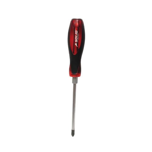 5 IN / SOLID Obeng Screwdriver One Way Plus Gagang Fiber
