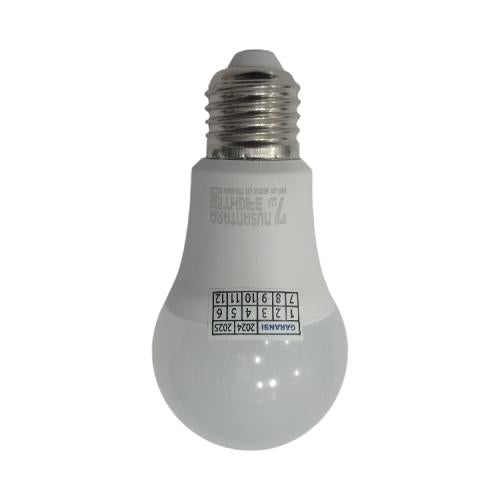 7 WATT / NUSANTARA BRIGHT LED Lampu Bohlam Bulb Moto Putih
