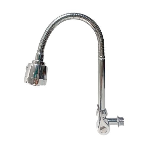 1/2 IN / BANO EK 309 / 561 / KB Kran Angsa Fleksibel Sink BCP Tembok Stainless