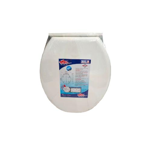 DOLPHIN 01 Tutup Kloset Duduk Monoblok Seat Cover Standard PVC Putih Set