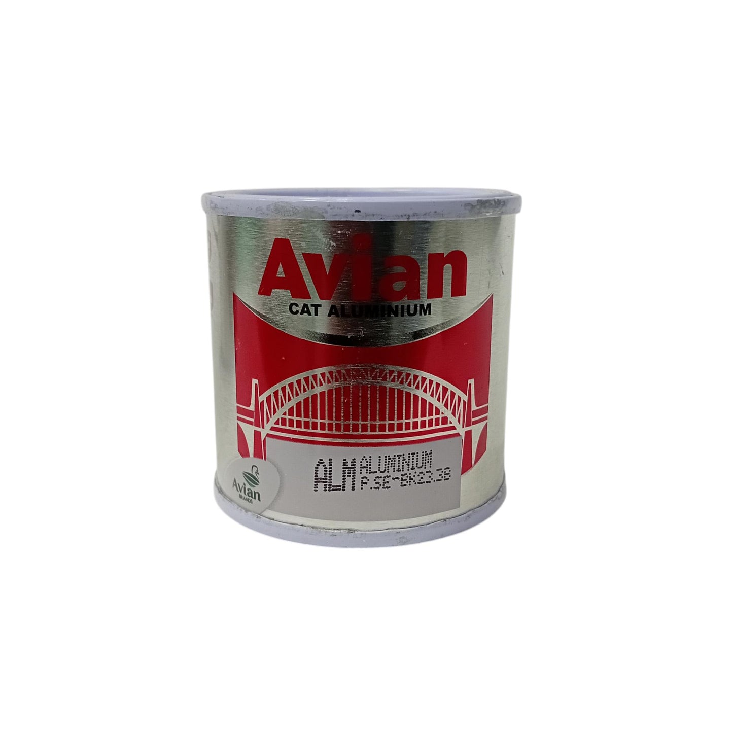 100 CC / AVIAN ALUMIINIUM Cat Kayu Besi Wood Metal Paint Kaleng