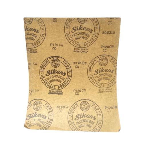 GRIT 120 / SIKENS Amplas Kertas Lembaran Halus Kasar Lembar