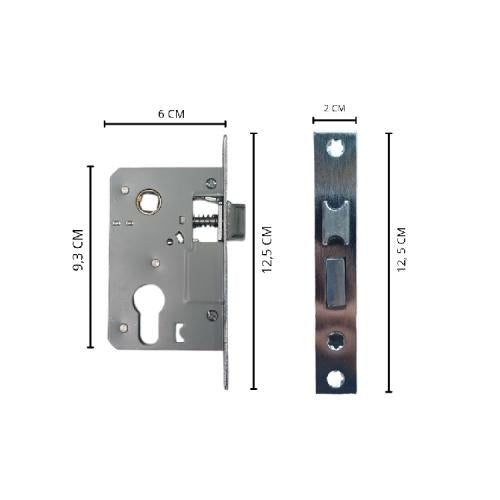 STALLION PICO SS 11 (2) SN / CP Handle Door Lock Tarikan Handle Kunci Pintu Kecil Set
