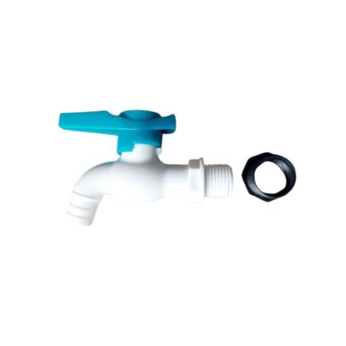 1/2 IN / SKL Kran Air Tembok Taman Kamar Mandi Plastik PVC