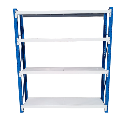 LB 45 CM x L 180 CM x T 250 CM / TM DS Rak Gudang Biru Cream Set