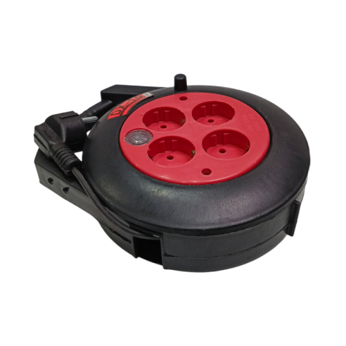 6 M / DEXTA DX-10 Kabel Roll Stop Kontak Colokan Full Tembaga Standar