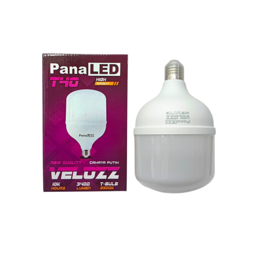40 WATT / PANALED VELOZZ LED Lampu Bohlam Bulb Moto Putih