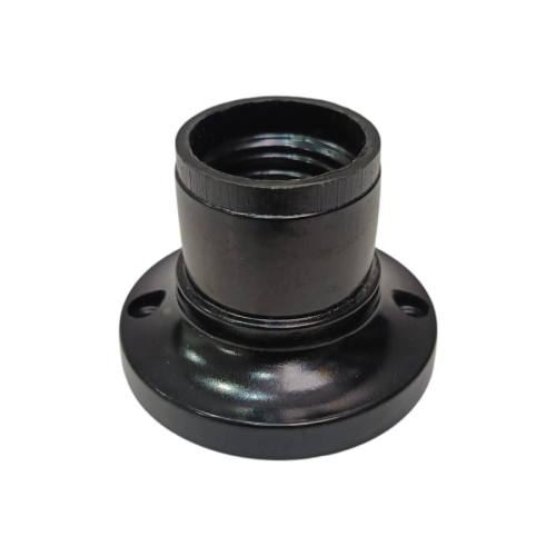 STARLUX ST-217B Fitting Tempat Lampu Plafon Atap Tempel Motif Kecil Hitam