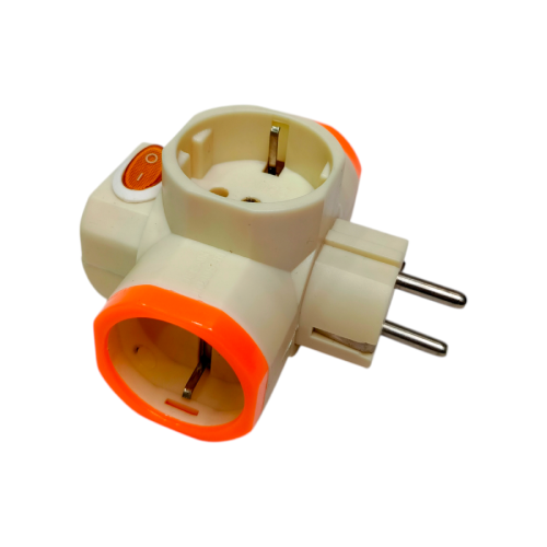 3 LB / TRM Steker Stop Kontak Colokan Serbaguna 3 in 1 + Switch
