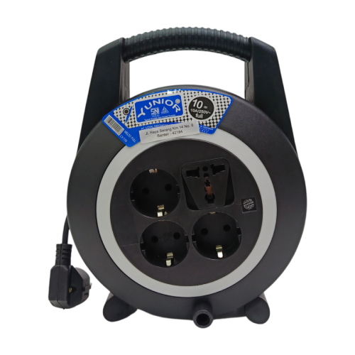 10 M / LOYAL YUNIOR LY-110 Kabel Roll Stop Kontak Colokan Full Tembaga Standar