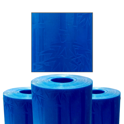 0.6 MM x 100 CM / FLEXILON BAMBO Fiber Pintu Pagar Teras Blue Meter