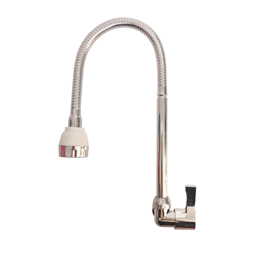 1/2 IN / CHETI 302 Kran Angsa Fleksibel Sink BCP Tembok Stainless