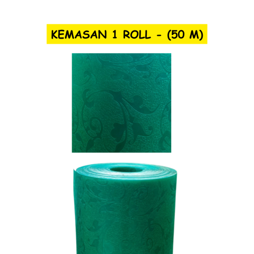 0.6 MM x 100 CM x 50 M / FLEXILON NEO Fiber Pintu Pagar Teras Green Roll