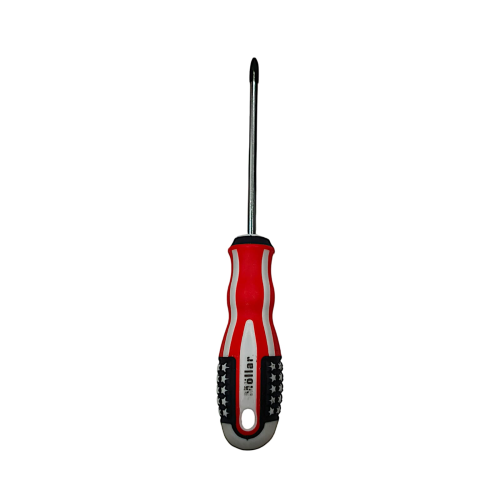 4 IN / MOLLAR Obeng Screwdriver One Way Plus Gagang Karet