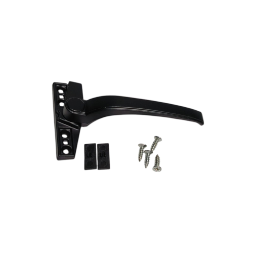DEKSON Rambuncis Handle Slot Grendel Kunci Jendela Kiri SS Hitam