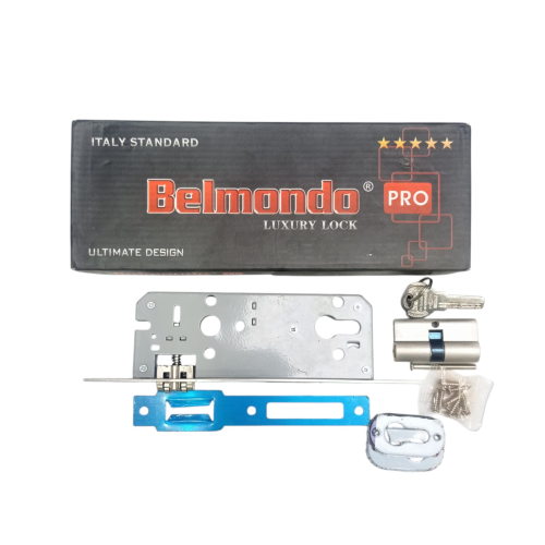 BELMONDO Slot Body Kunci Pintu Geser Lidah Mekar Sliding Door Set