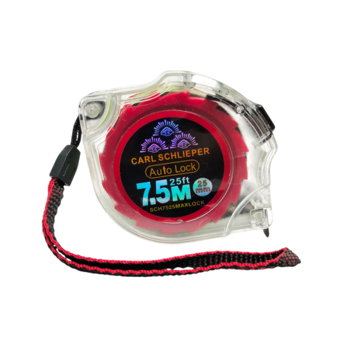 7.5 M / CARL SCHLIEPER AUTO LOCK Meteran Alat Ukur Tukang Bangunan Measuring Tape