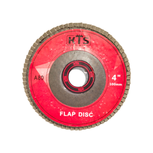 4 IN x GRIT 80 / KTS Flap Disc Mata Gernda Amplas Susun Kipas