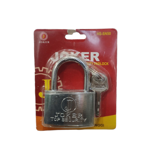 50 MM / JOKER Gembok Pintu Pagar Padlock Anti Maling Leher Pendek