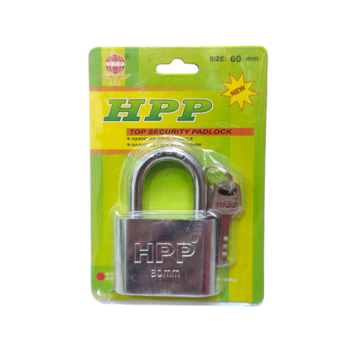 60 MM / HPP Gembok Pintu Pagar Padlock Anti Maling Leher Pendek