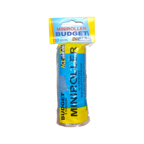 4 IN / ACE OLDFIELDS Refill Isi Kuas Busa Roll Cat Tembok Kayu Besi Kecil