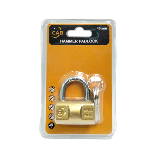 40 MM / CAB Gembok Pintu Pagar Padlock Anti Maling Leher Pendek